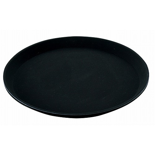 Metallic - キャンブロ ノンスリップトレー丸 1600CT(110)ブラック(代引不可)【送料無料】