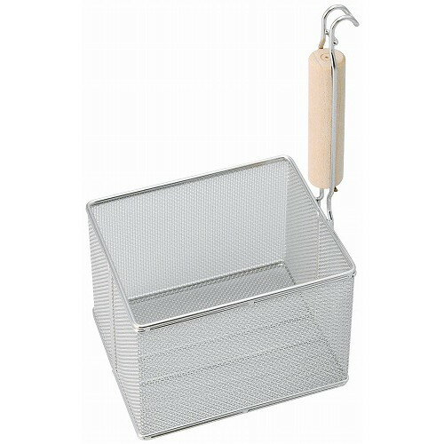 EBM 18-8 木柄 角型 うどん揚(代引不可)【送料無料】