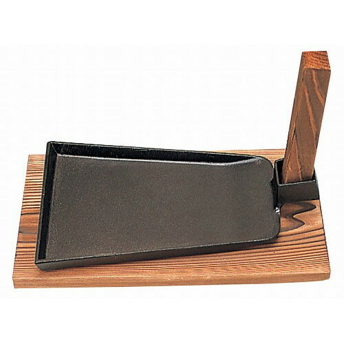 五進 鉄 ステーキ皿 クワ 大(M-11)(代引不可)【送料無料】