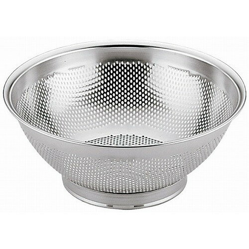 UK 18-8 パンチング 水切ザル 24cm(代引不可)【送料無料】