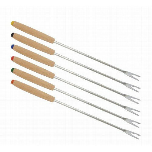 ストウブ フォンデュフォーク ロング 6本セット 40511-401(代引不可)【送料無料】