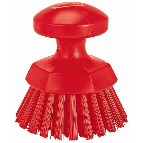 ヴァイカン ハンドブラシ丸 ハードタイプ 38854 レッド(代引不可)【送料無料】