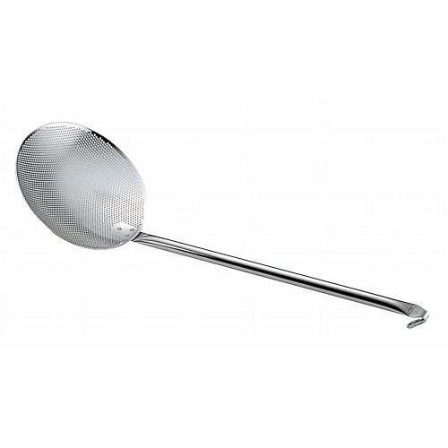 UK 18-8 パンチング 丸型カス揚(パイプハンドル)20cm(代引不可)【送料無料】