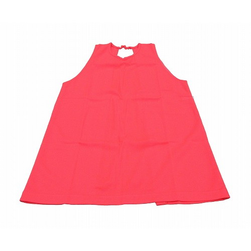 アイメッシュエプロン ノースリーブタイプ E5100-44Gスカーレットピンク(代引不可)【送料無料】