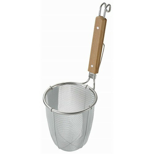 TS 18-8 深型 ラーメン専用パワーてぼ 極細麺用 16メッシュ 10129(代引不可)【送料無料】