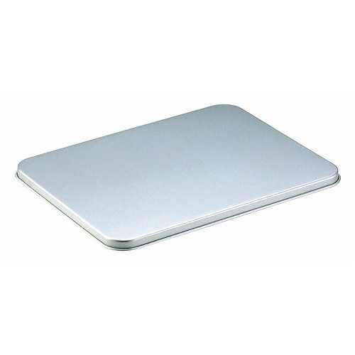 ナカオ アルマイト 番重 蓋 中(調理バット小・深型バット大兼用)(代引不可)【送料無料】