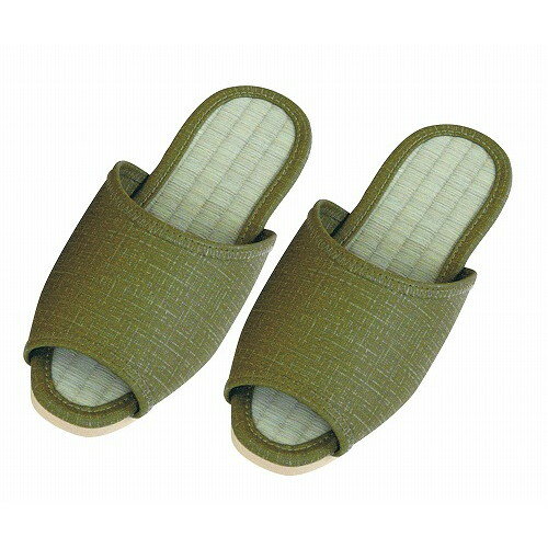 スリッパ VX絣合繊タタミ SP1551 グリーン(代引不可)【送料無料】