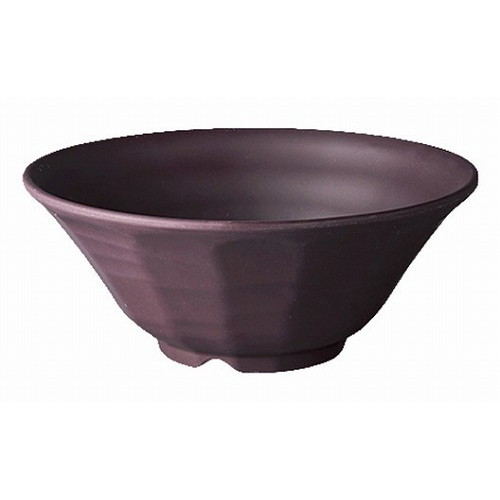 メラミン食器 キワミラーメン鉢 20cm TD-802-ENM 錆マット(代引不可)【送料無料】
