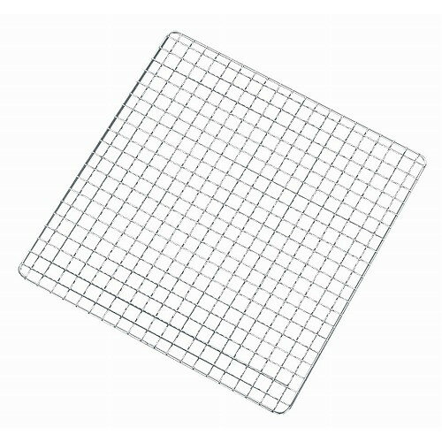 EBM 18-8 角型 クリンプ目 焼アミ 24cm(代引不可)【送料無料】