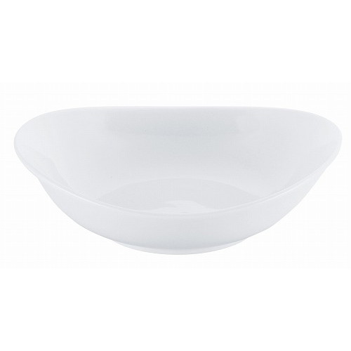 磁器 中華・洋食兼用食器 白オーバルボール 24cm(代引不可)【送料無料】