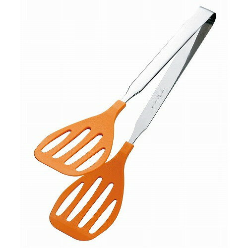 抗菌耐熱カラートング グリル オレンジ 32cm(代引不可)【送料無料】