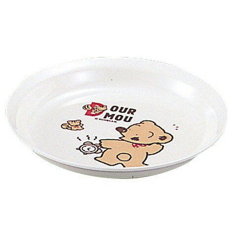 メラミン 子供食器 デュールムー おやつ皿 MC-34(代引不可)