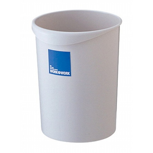 リス ワーク&ワーク 屑入れ丸型 8L グレー(代引不可)