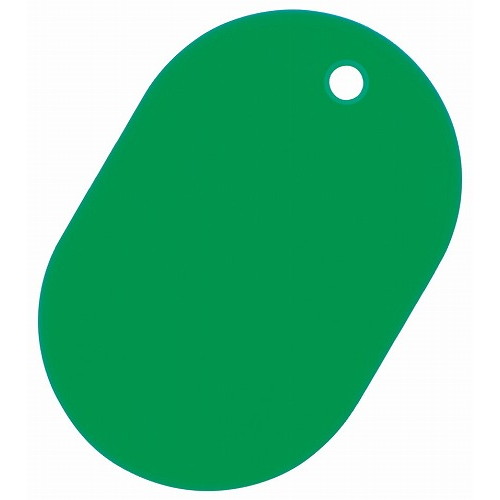 番号札 大(25個セット)無地 BF-40-GN 緑(代引不可)