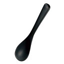 木製 本漆 茶椀蒸スプーン 黒 全長130(08325)(代引不可)【送料無料】