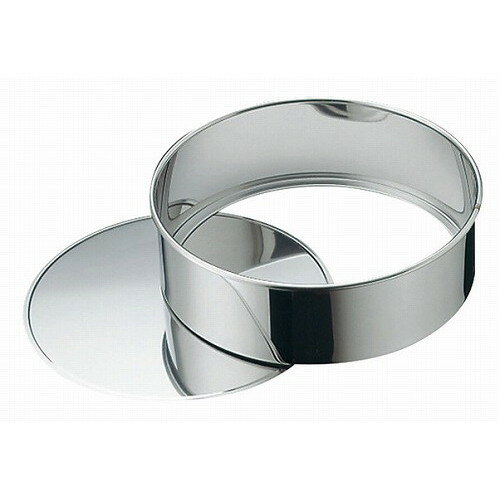 ステンレス デコレーションケーキ型 底取 ミニ No.458 φ125(代引不可)