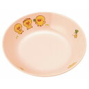 メラミン 子供食器 ひよこぐみ 深菜皿 ピンク D17HIP(代引不可)【送料無料】