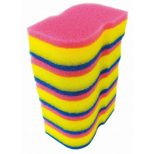 キクロンプロ 外食産業用スポンジ S-100(5入)ピンク(代引不可)