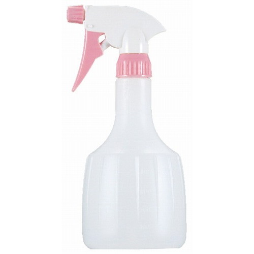 ピストル式スプレー 目盛付 500cc ピンク #800(代引不可)