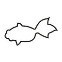18-8 極小抜き型 新型金魚 B 077084(代引不可)【送料無料】(3)