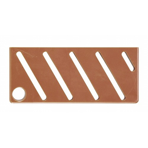 HACCP庖丁差用カラープレート A(斜)タイプ ブラウン(代引不可)【送料無料】