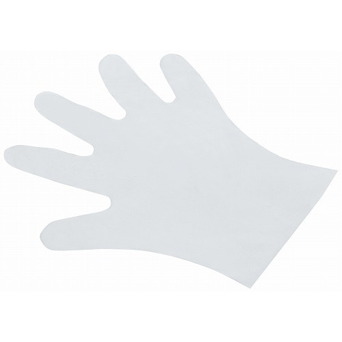 エンボス手袋 23 箱入(100枚入)SS ナチュラル(代引不可)【送料無料】