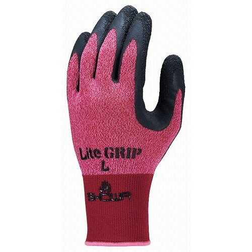 ショーワ ライトグリップ No.341 L レッド(代引不可)【送料無料】