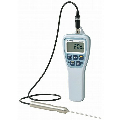 Thermometers - SATO 防水型デジタル温度計 SK-270WP(標準センサー付)(代引不可)【送料無料】