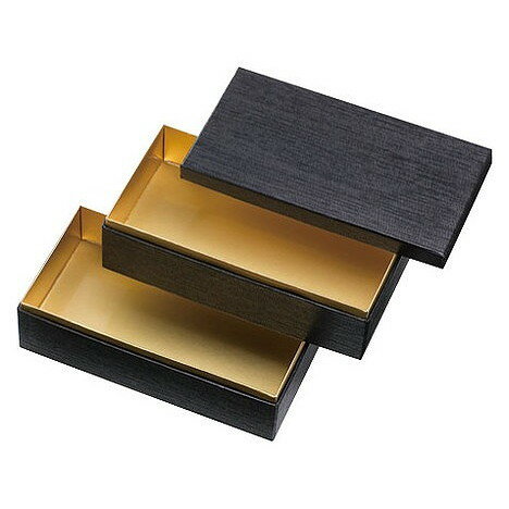 2段貼箱 黒木目 HSH-W200-105(10入) 厨房消耗品 貼箱(代引不可)【送料無料】