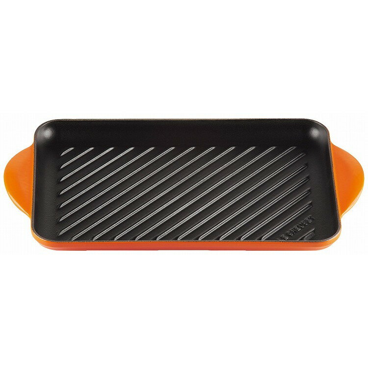 ル・クルーゼ グリル・レクタンギュラー 32cm オレンジ 20202320900460 ブランドキッチンコレクション ..