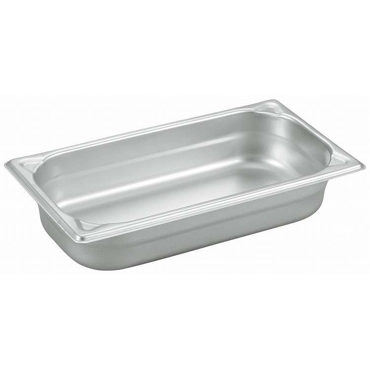 プロシェフ 18-8 GNパン補強重なり防止付 1/3 20mm ビュッフェ関連 ガストロノームパン(代引不可)【送..