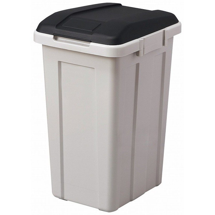 ジョイント分別ペール 45L ブラック 664779 清掃・衛生用品ペール・ダストボックス・バケツ 分別ペール(代引不可)【送料無料】