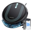 お掃除ロボット ブラシ モップ掛け 自動充電 薄型 リモコン付 アプリ制御 Alexa GoogleHome 大容量 境界線テープ パワフル スマート マッピング カーペット検知 吸引力3段階 Proscenic 850T【送料無料】