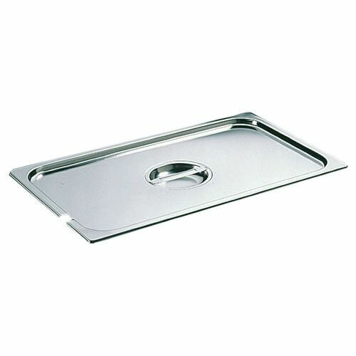 ブウジャー ステンレス仕切穴付ホテルパン蓋 GNS型7485.16 1/6用 AHT495【送料無料】