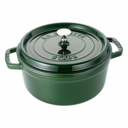 Ih/Gas Compatible - ストウブ ピコ・ココット ラウンド 28cm バジル RSTD209【送料無料】