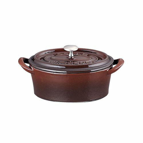 Ih Incompatible - イシガキ ボン・ボネール ココットオーバル 14cm ブラウン ABVB606【送料無料】