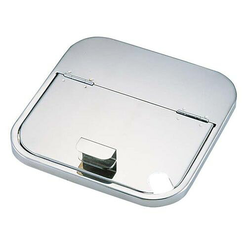 YUKIWA ポリカーボ深型角キッチンポット用 割蓋 21cm AKK5007 JANコード 4520785077364●サイズ(cm):21●材質：18-8ステンレス■※ポリカーボネイト深型角キッチンポット AKK09 専用です。【送料について】北海道、沖縄、離島は送料を頂きます。