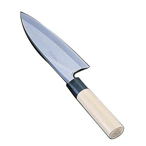 堺孝行 イノックス和包丁 相出刃 18cm ATK365 JANコード 4582226372087●サイズ(cm):18●全長(mm):335●重量(g):320●背厚(mm):7.0■※庖丁の表示サイズは、マチ付庖丁は刃先からマチまで、 マチなし庖丁は刃渡り寸法となっております。■堺 孝行作 イノックス 和包丁サビに強い特殊鋼を使いながらも、価格を低くおさえた普及品の和庖丁です。【送料について】北海道、沖縄、離島は送料を頂きます。