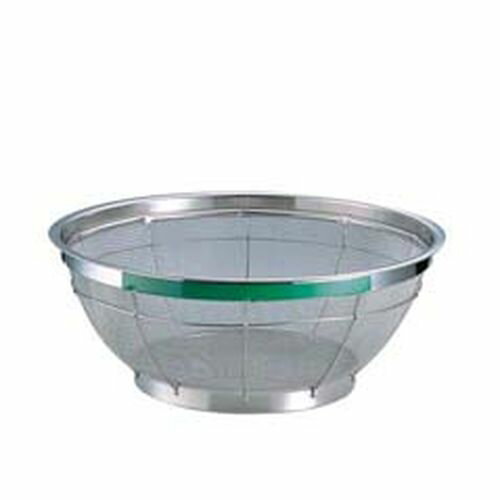 TKG NEWマンモス カラー 浅型ざる 40cm グリーン AZL4740【送料無料】