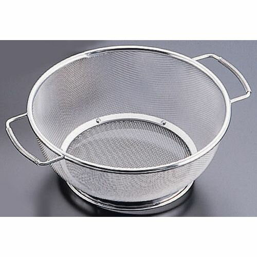 ミネックスメタル 18-8ミネックスざる B型 (バネ取手付) 24cm AMN05024【送料無料】