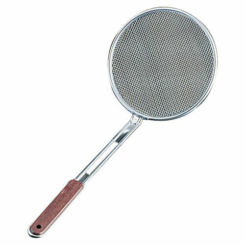 ミネックスメタル 18-8ローズ柄そば揚 8インチ ASB32008