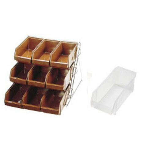 遠藤商事 SAスタンダード オーガナイザー 3段3列(9ヶ入)ホワイト EOC095【送料無料】