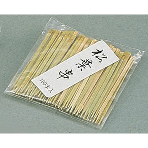 萬洋 竹製松葉串(100本入) 60mm DKS07060