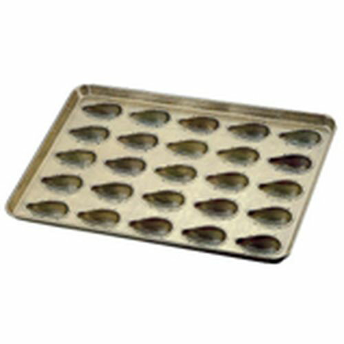 Sheet Pans - 千代田金属 シリコン加工 アマンドナッツ型天板 (25ヶ取) WTV39【送料無料】