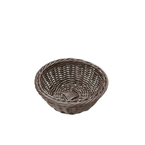 萬洋 樹脂バスケット 丸型 こげ茶 91-079C WBS8305 JANコード 4992135146684●メーカー品番:91-079C●外径×深さ(mm):190× 70●(底内寸法)内径(mm):100■※91-083Cはステン枠芯入り。■耐水・耐熱に優れていますので、お手入れが簡単です。■天然の籐製と違いささくれず、頑丈で衛生的にご使用 できます。■材質:ポリプロピレン ■耐熱温度:120℃■※洗浄機対応水に強く耐久性が高い「Wash Line」樹脂バスケット「編む」ことで実現した天然の籐のようなぬくもりある味わい。■お店のイメージに合わせて様々なデザイン・サイズ・色をお選びください。【送料について】北海道、沖縄、離島は送料を頂きます。