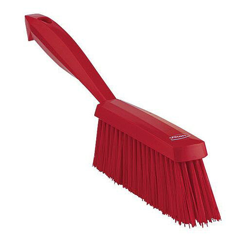 Vikan(ヴァイカン) ベーカリーブラシ ソフト 4587 レッド JBLR402 JANコード 5705020458743●メーカー品番:4587●カラー:レッド●縦×横(mm):30×160●全長(mm):325■30×160 全長:325毛の長さ:50 粉末の清掃に適したブラシ。■製パン、製麺など粉末を使用する カウンターの清掃に最適です。【送料について】北海道、沖縄、離島は送料を頂きます。
