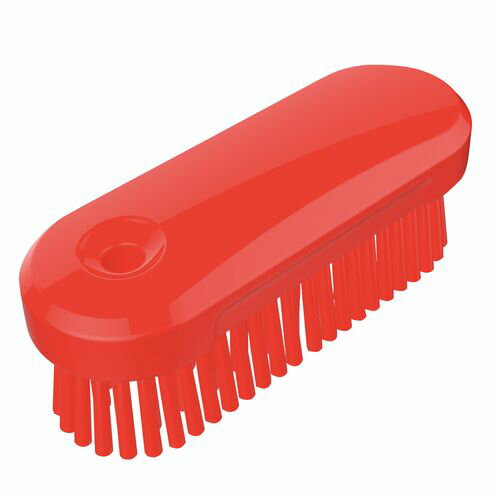 Trust(トラスト) 脱毛防止ハンドクリーンブラシ ミディアム 121233 レッド KTLL301