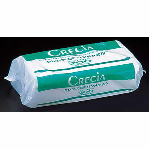 クレシア EFハンドタオル ソフトタイプ 200 (1ケース30束入) KTO21【送料無料】