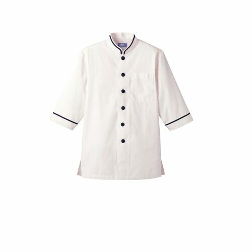 サンペックスイスト ショップコート D-1128(O白×紺) 3L SKC3705【送料無料】(3.0)