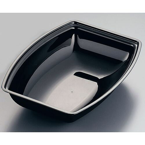 CAMBRO(キャンブロ) 長角型リブタイプサラダボール RSB912CW(ブラック) LSL09129A【送料無料】